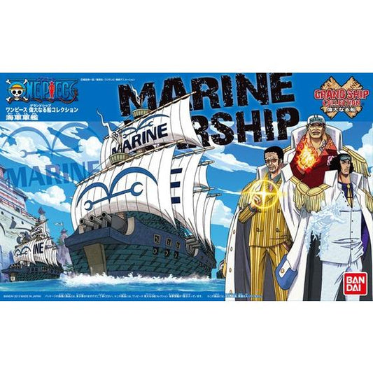 One Piece Grand Ship Collection Model Kit - #007 Marine Ship