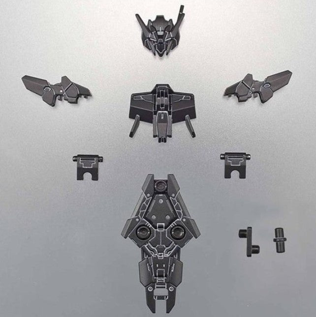 Bandai #10 Option Armor For Commander Type (Alto Exclusive Black) '30 Minute Mission', Bandai 30 MM