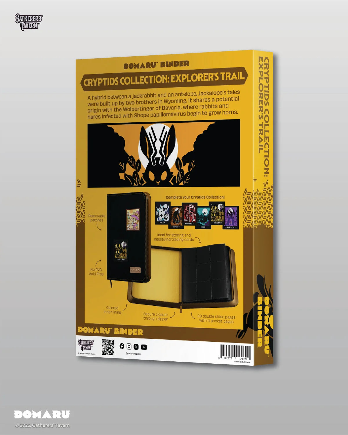Explorer's Trail - DOMARU Deco Patch Binder Cryptids Collection