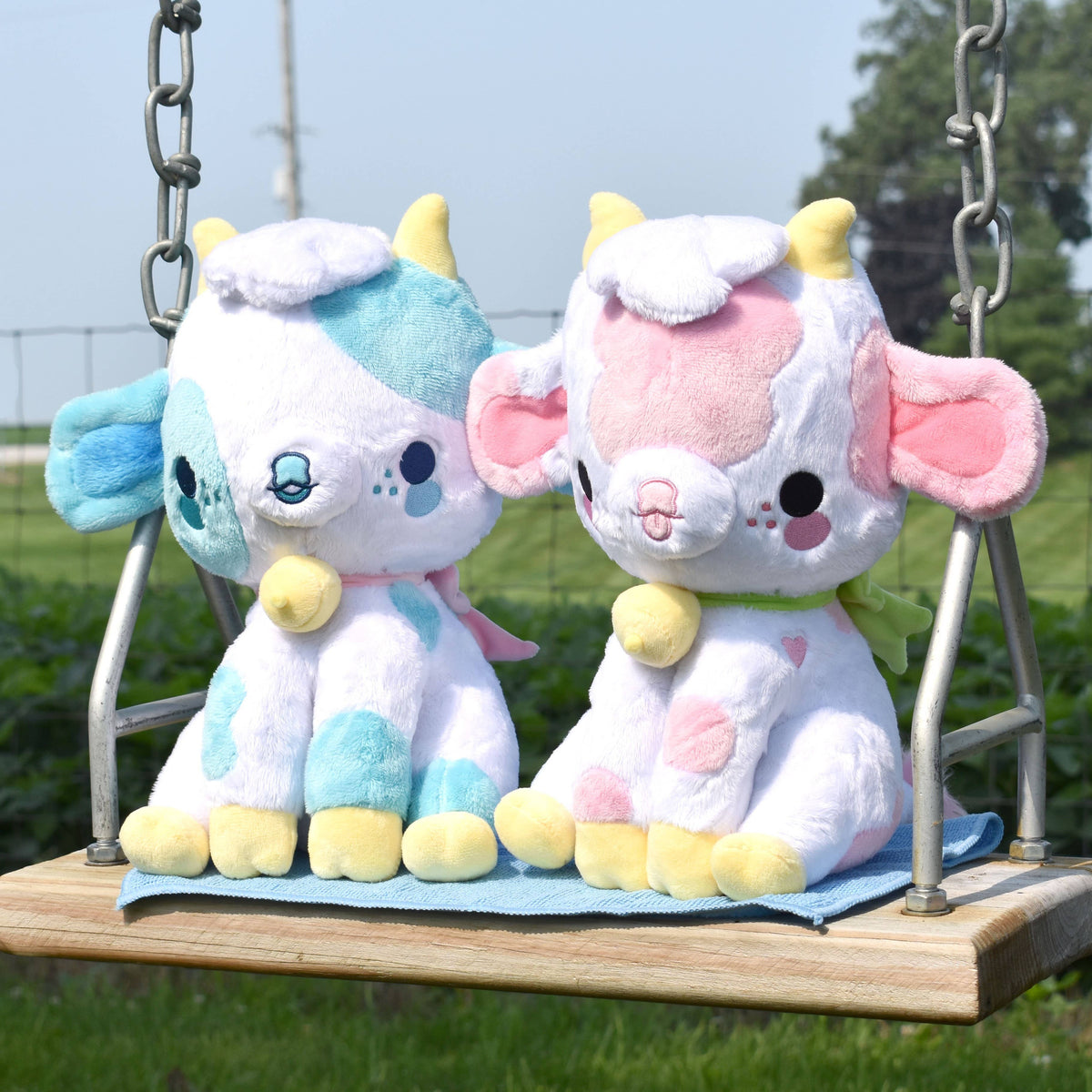 Cobbler the Blueberry Cow Plush Toy