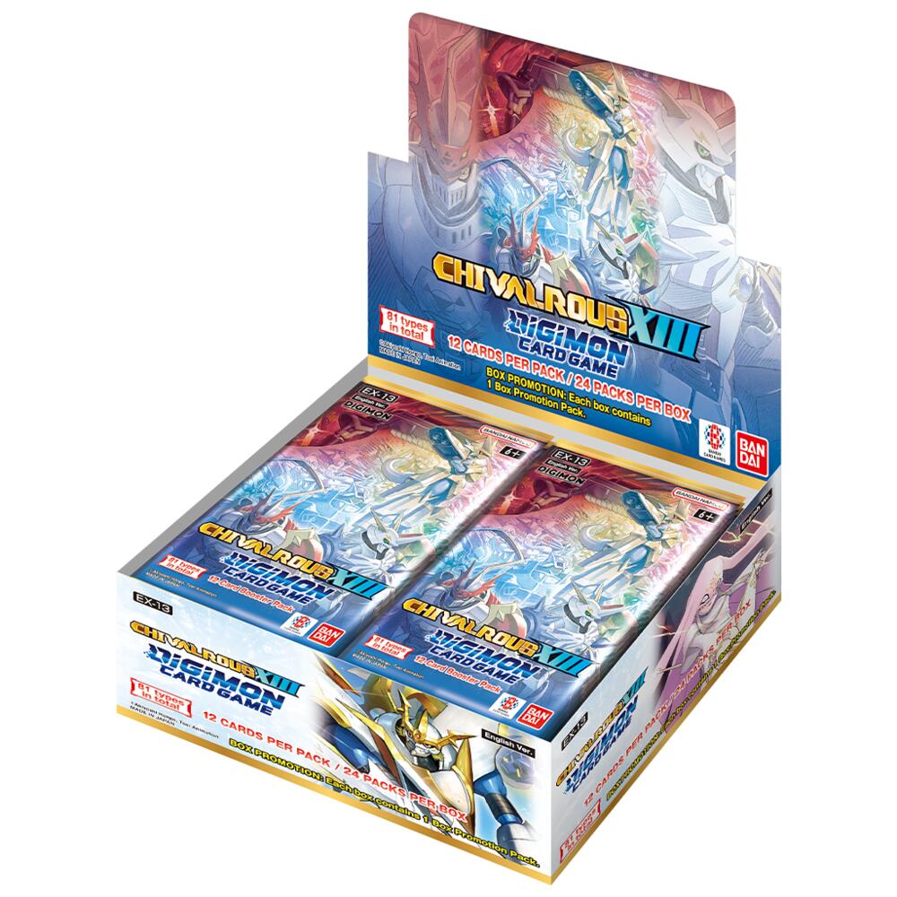 Digimon Card Game: EX-13 Extra Booster - Chivalrous XIII