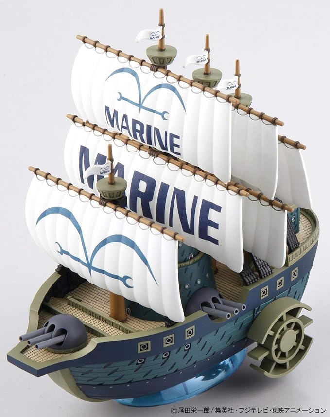 One Piece Grand Ship Collection Model Kit - #007 Marine Ship