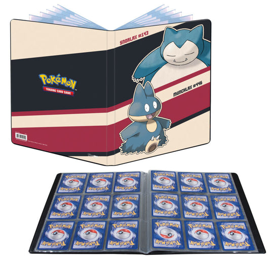 Pokemon TCG: Snorlax & Munchlax 9-Pocket Portfolio