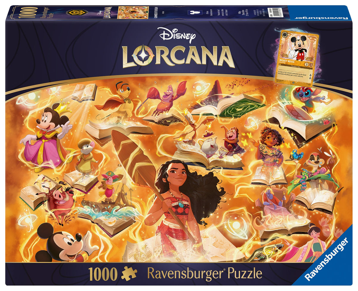 Disney Lorcana: Glimmers of the Realm - Amber 1000 Piece Puzzle