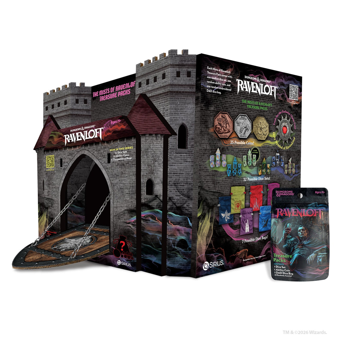 D&D - Mists of Ravenloft Treasure Packs - PDQ