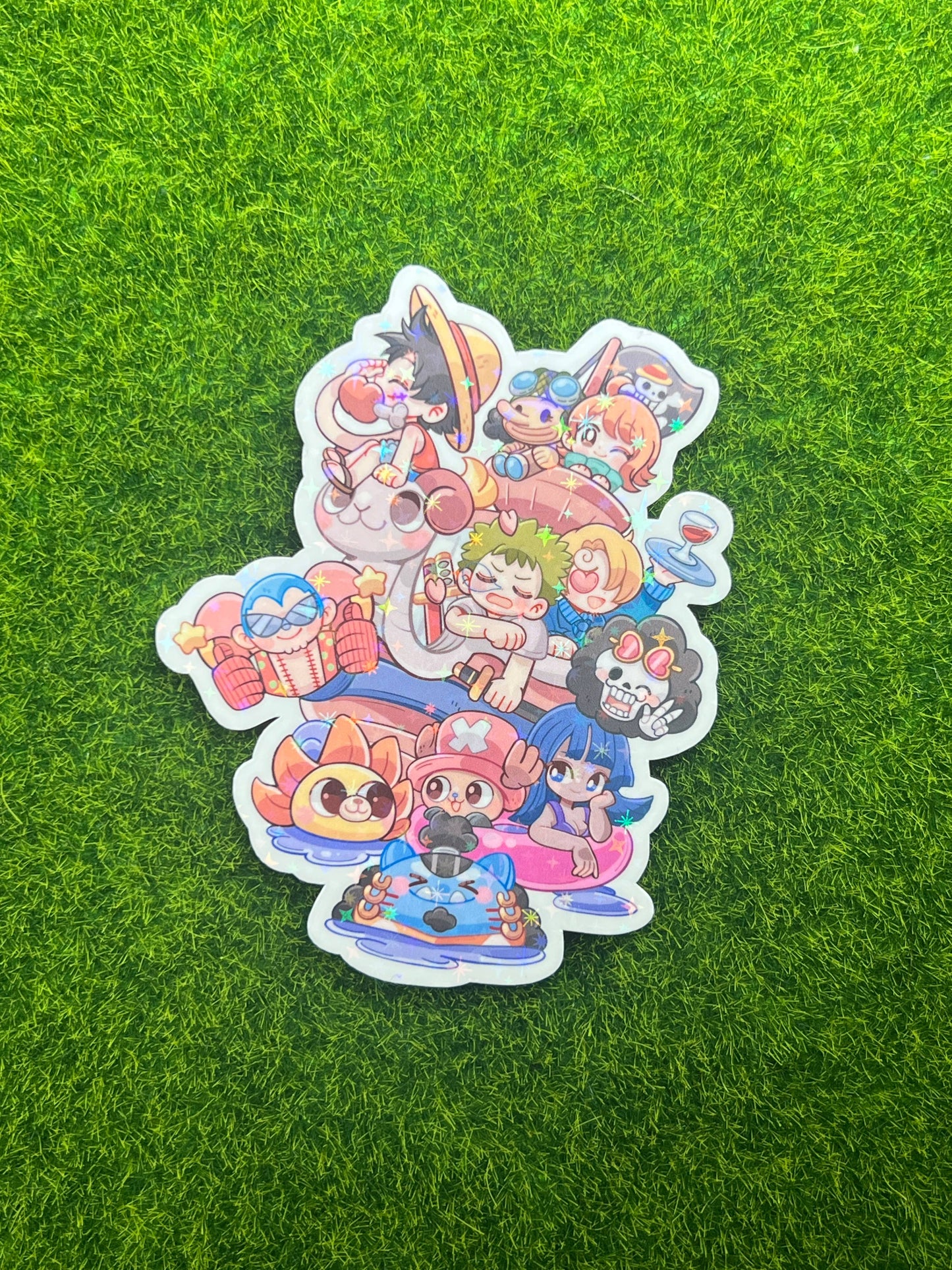 King Of Pirates Crew Sticker