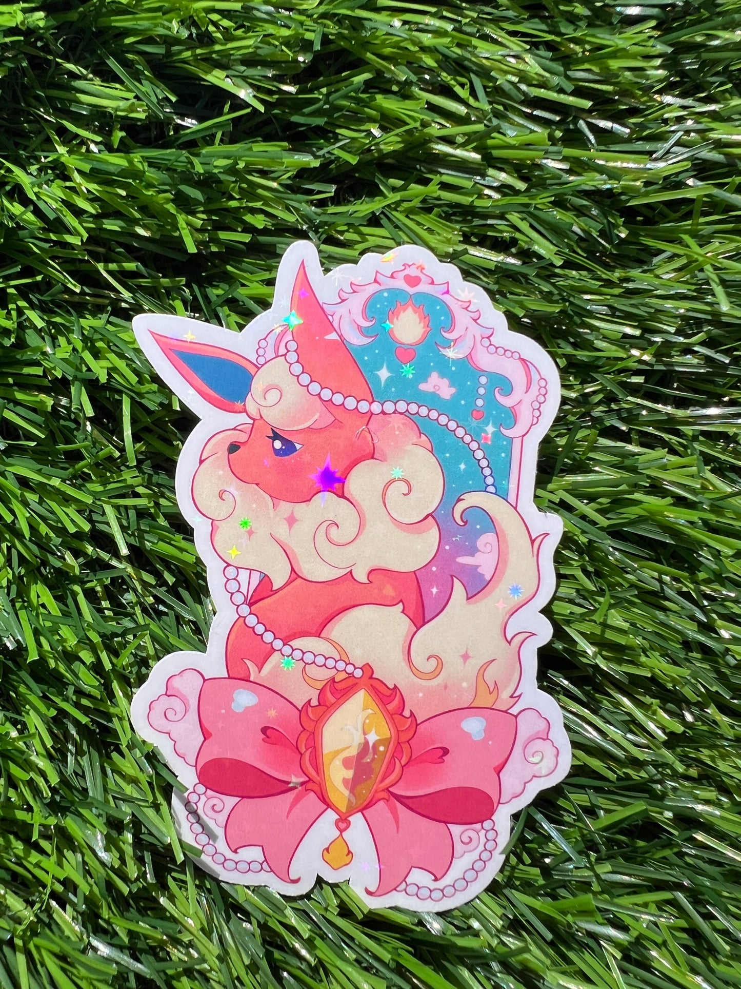 Evolution Stone Sticker Fire