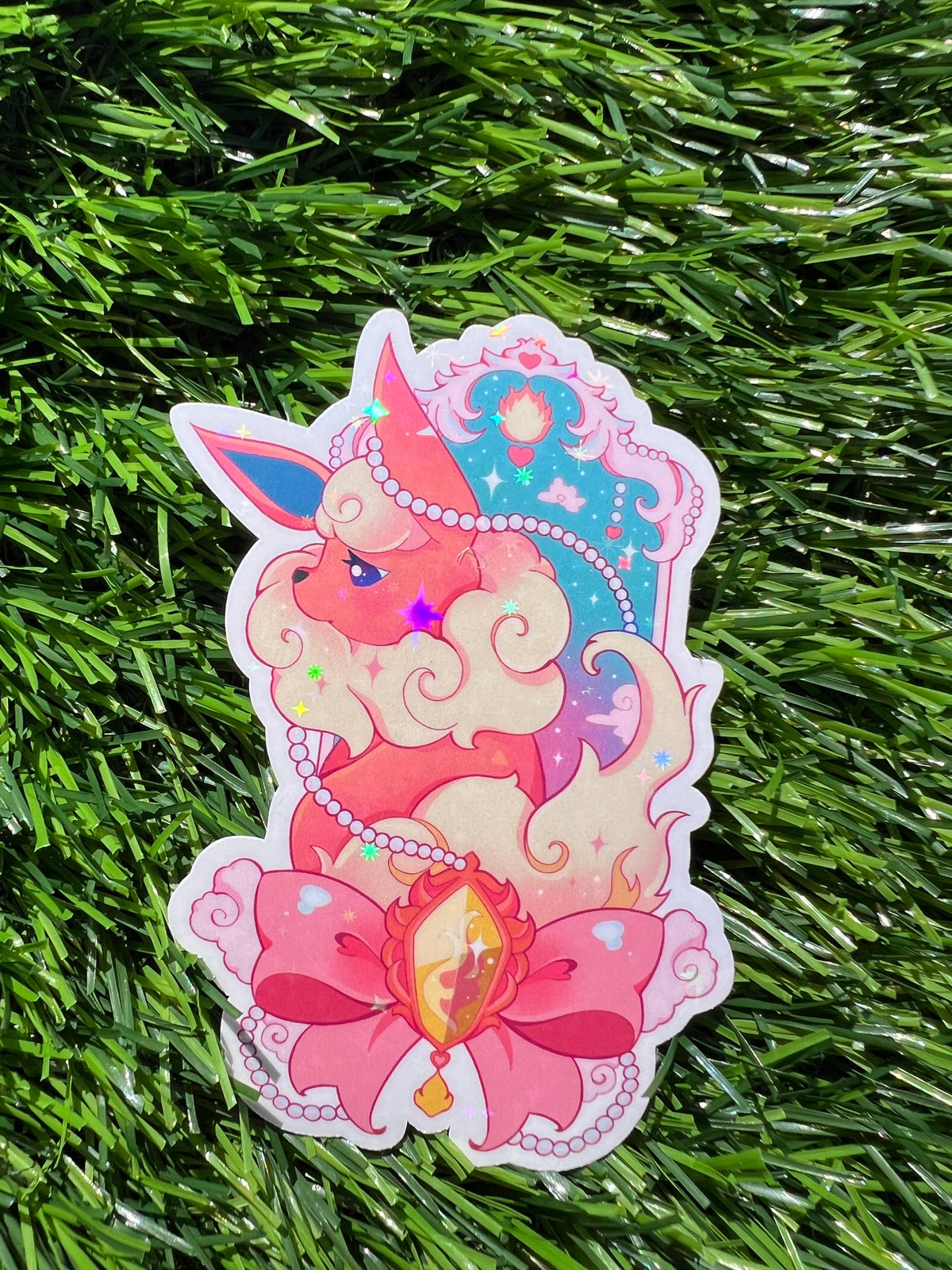 Evolution Stone Sticker Fire