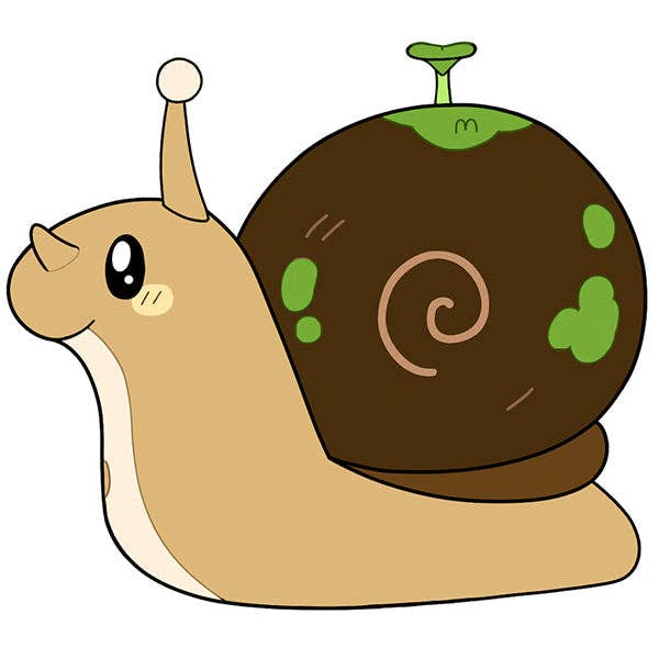 Squishable - Mini Garden Snail Plush
