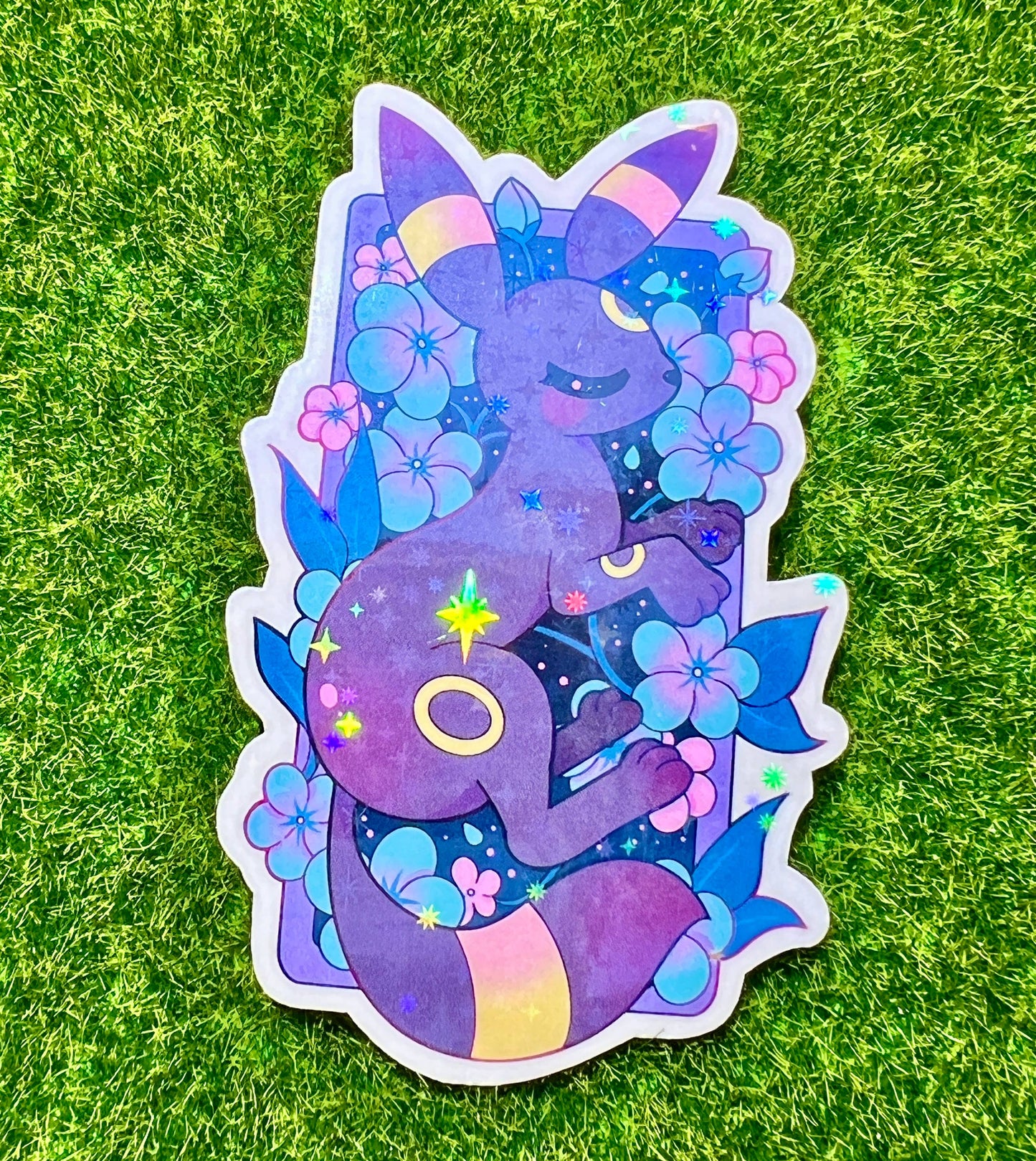 Evolution Flowers Sticker Dark