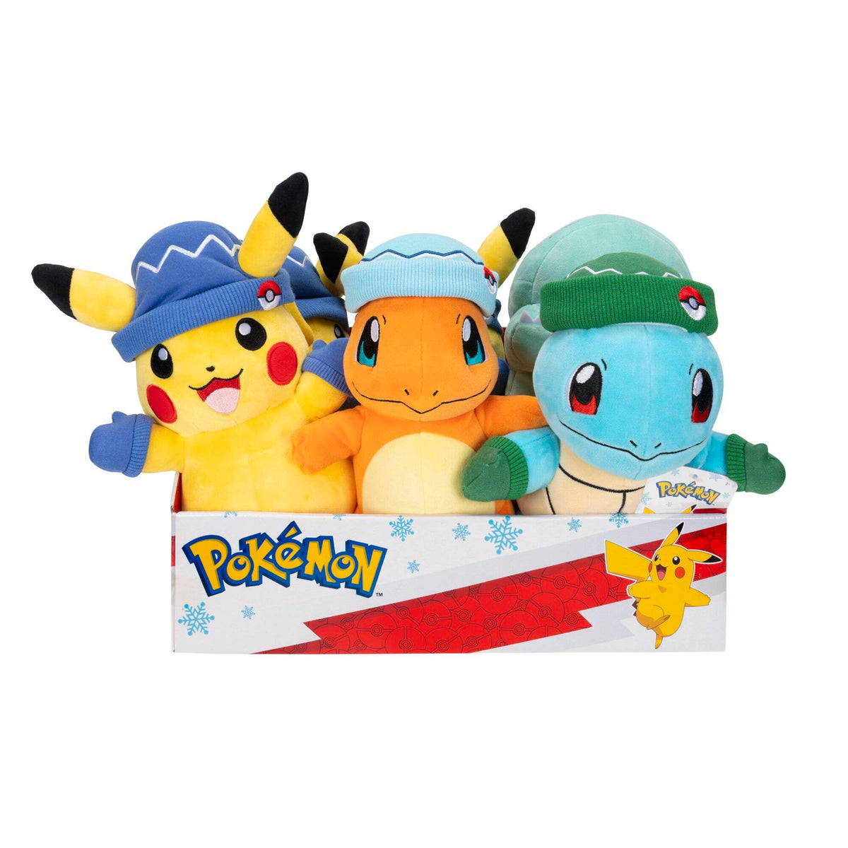 Pokemon 8" Winter Themed Plush Assortment in Display