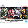 Gunpla: BB Senshi - ZGMF Zaku Series Set
