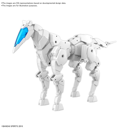 Bandai Hobby: 30 Minute Missions 1/144 - Extended Armament Vehicle (Horse Mecha Ver.) [White]