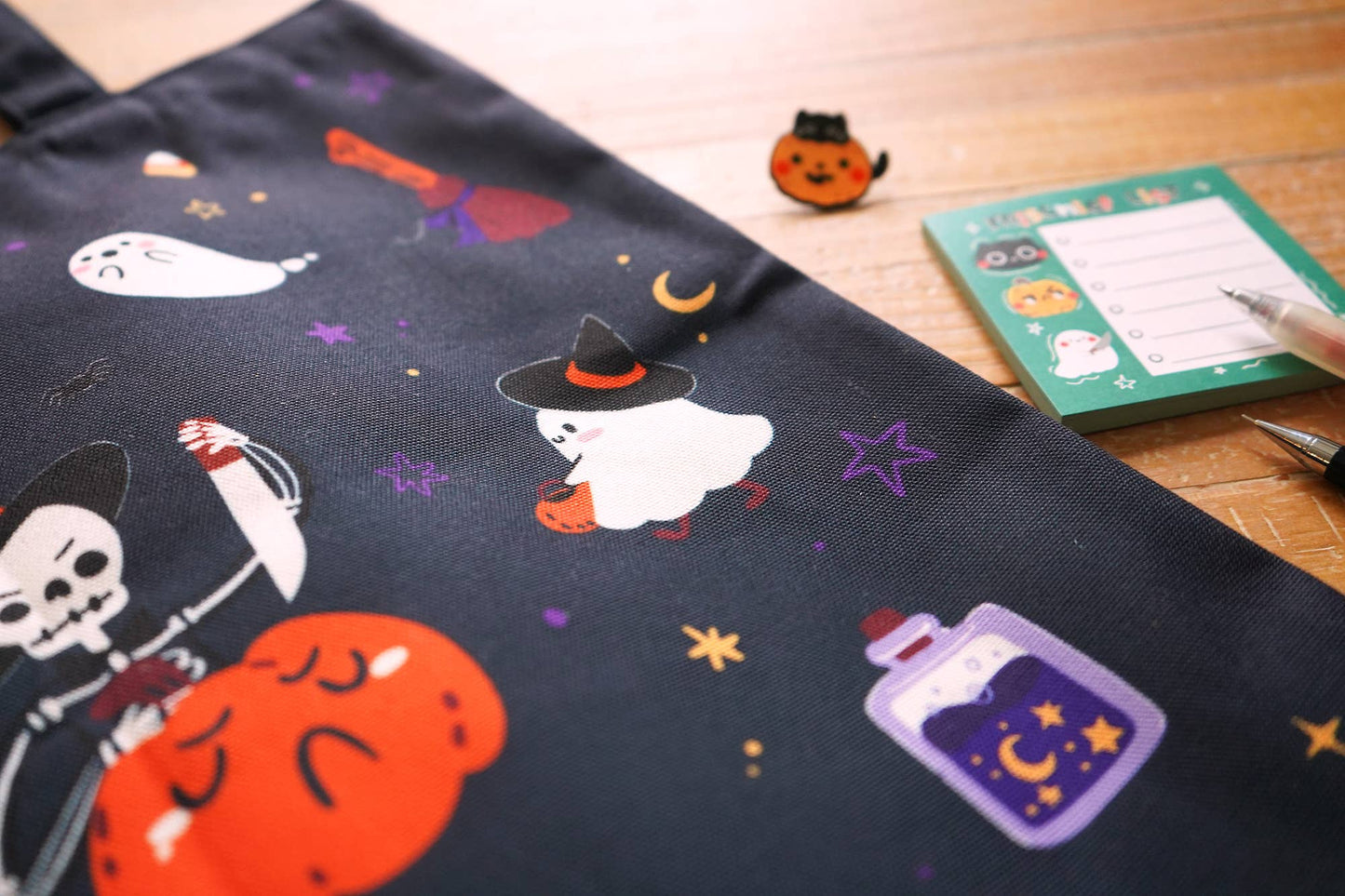 Pumpkin Carving Tote Bag