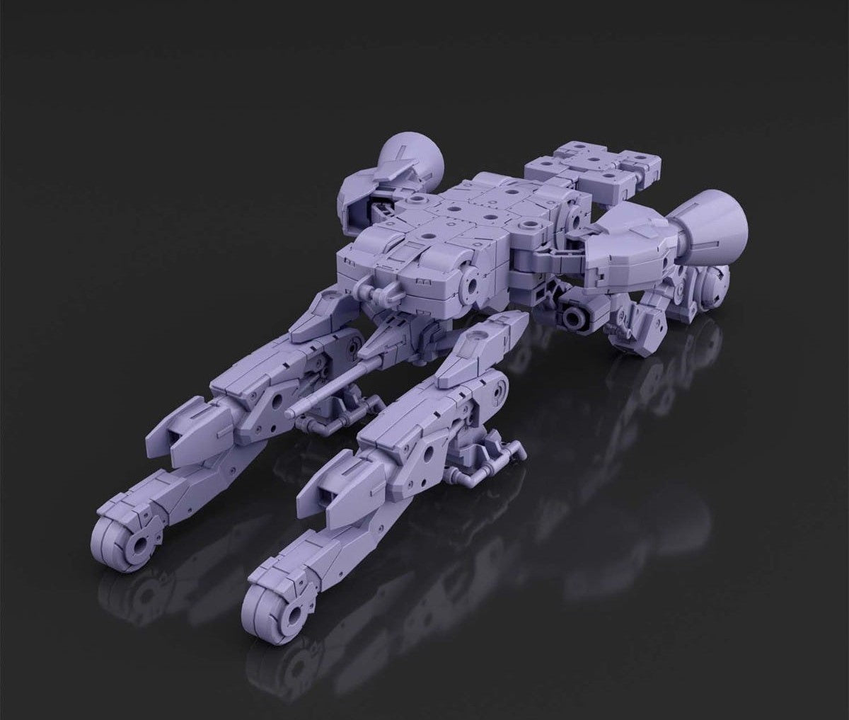 Bandai Spirits 30 Minute Missions #07 1/144 Space Craft (Purple) Extended Armament Vehicle