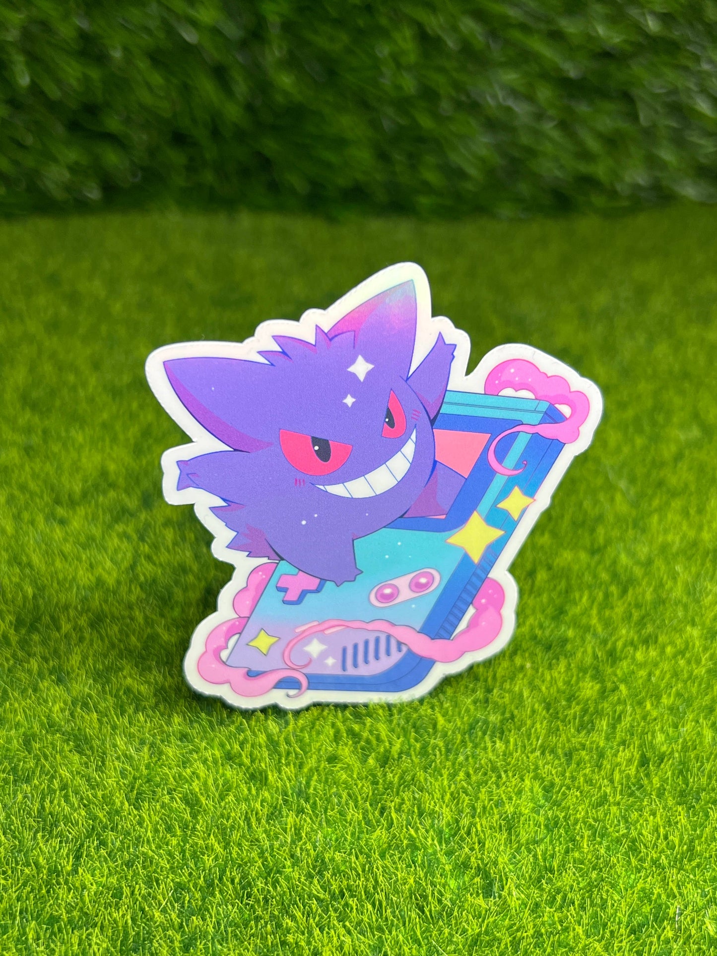 Pocket Game Ghost Sticker