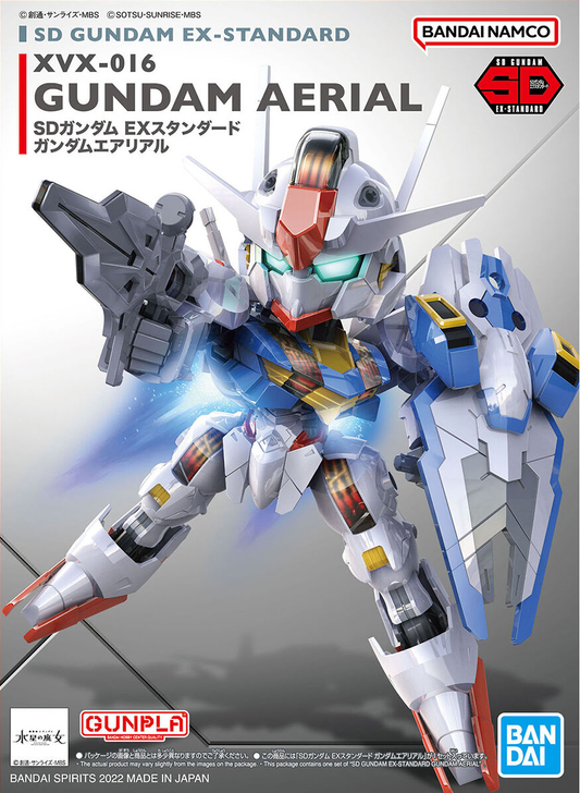 Bandai SD EX-Standard #019 Gundam Aerial "The Witch from Mercury"