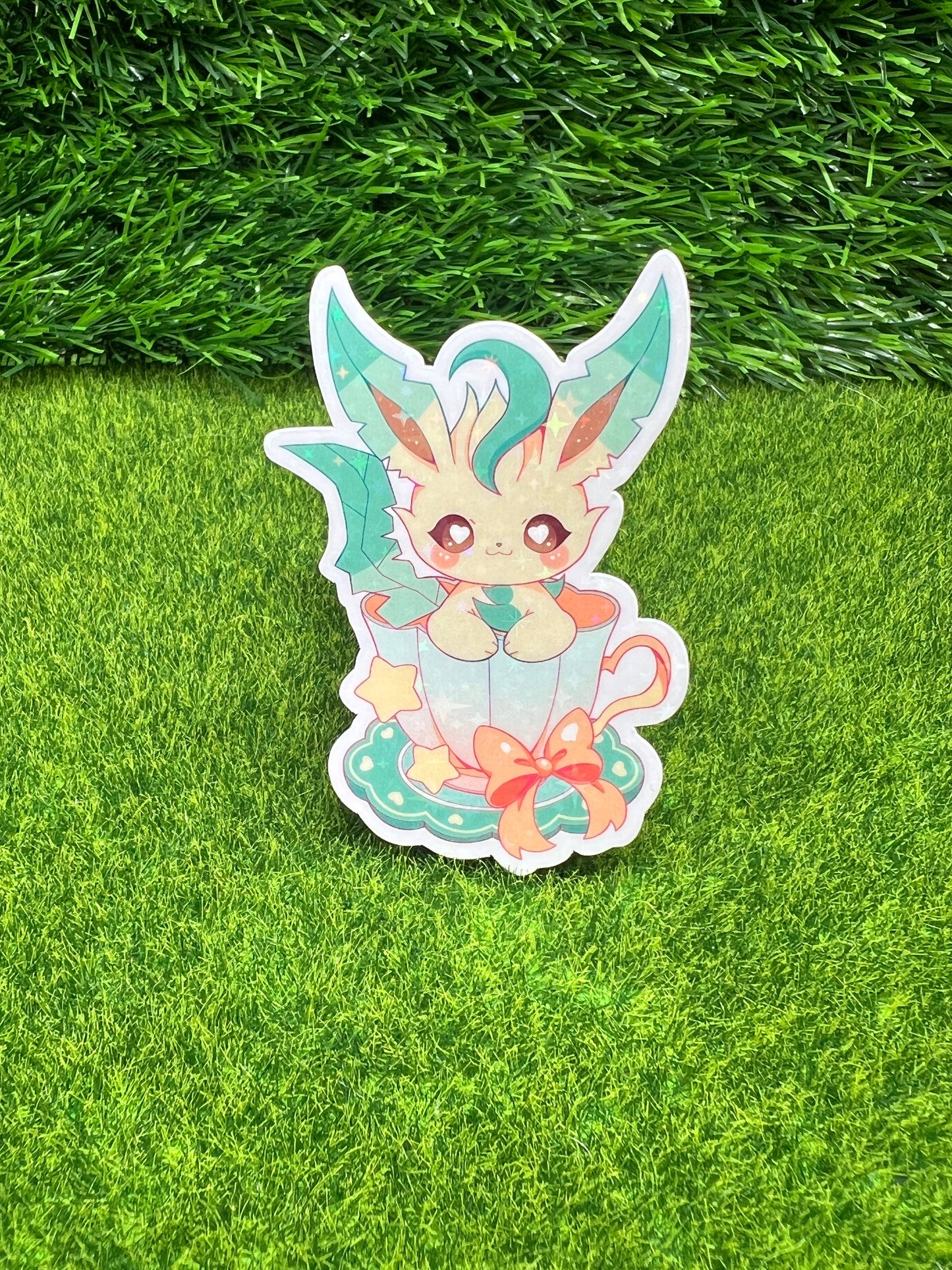 Teacup Sticker Grass