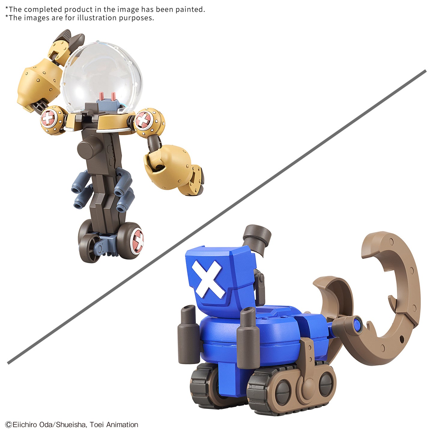 Bandai Chopper Robo Super 2&3 (Heavy Armor & Horn Dozer) "One Piece"