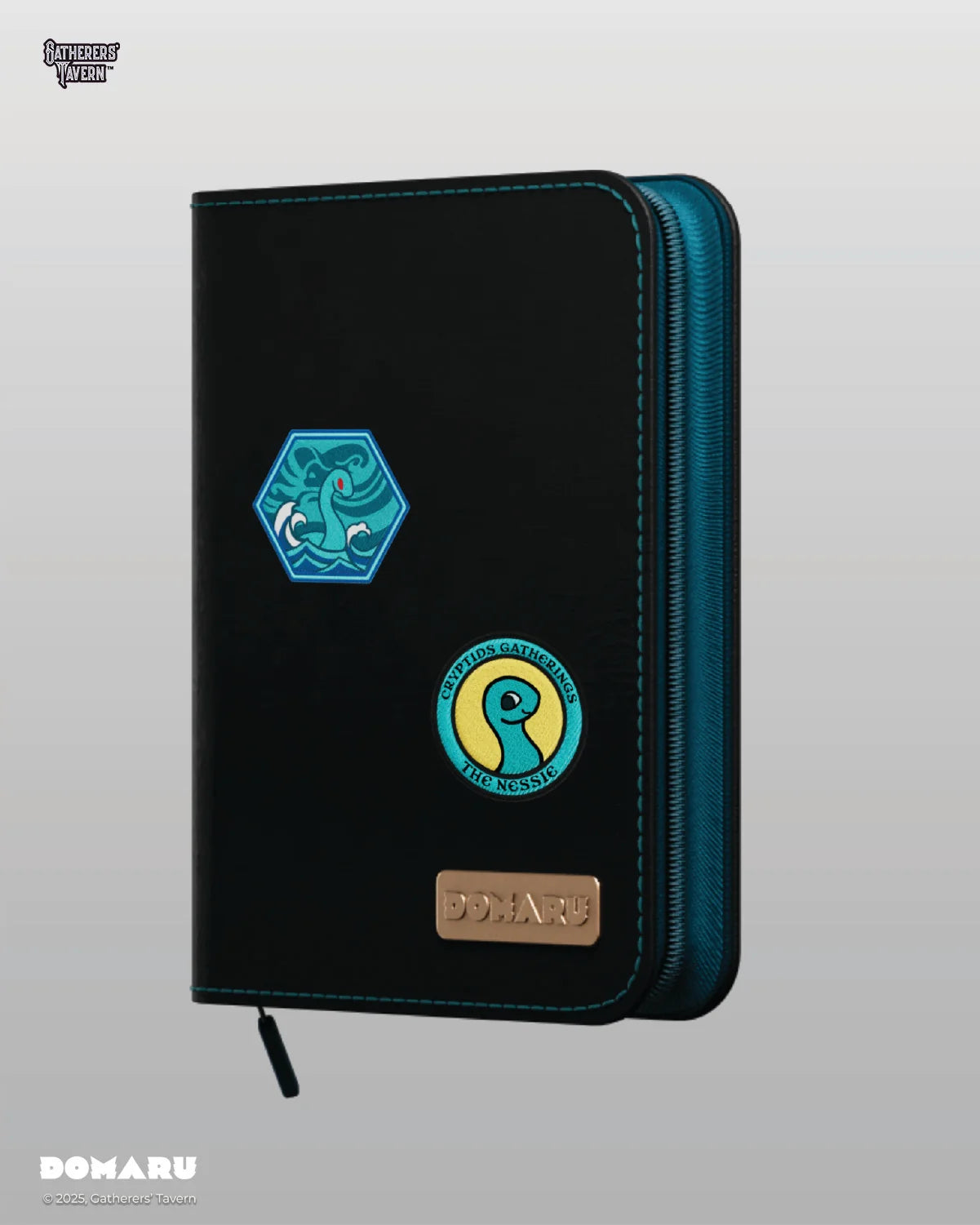Turquoise Loch - DOMARU Deco Patch Binder Cryptids Collection