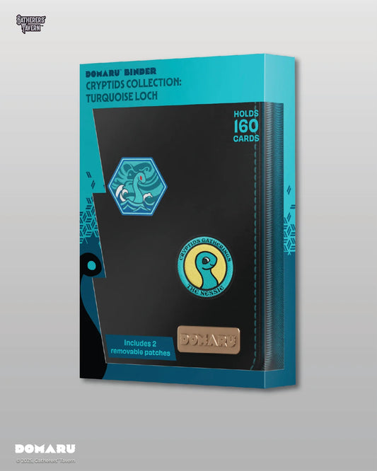 Turquoise Loch - DOMARU Deco Patch Binder Cryptids Collection