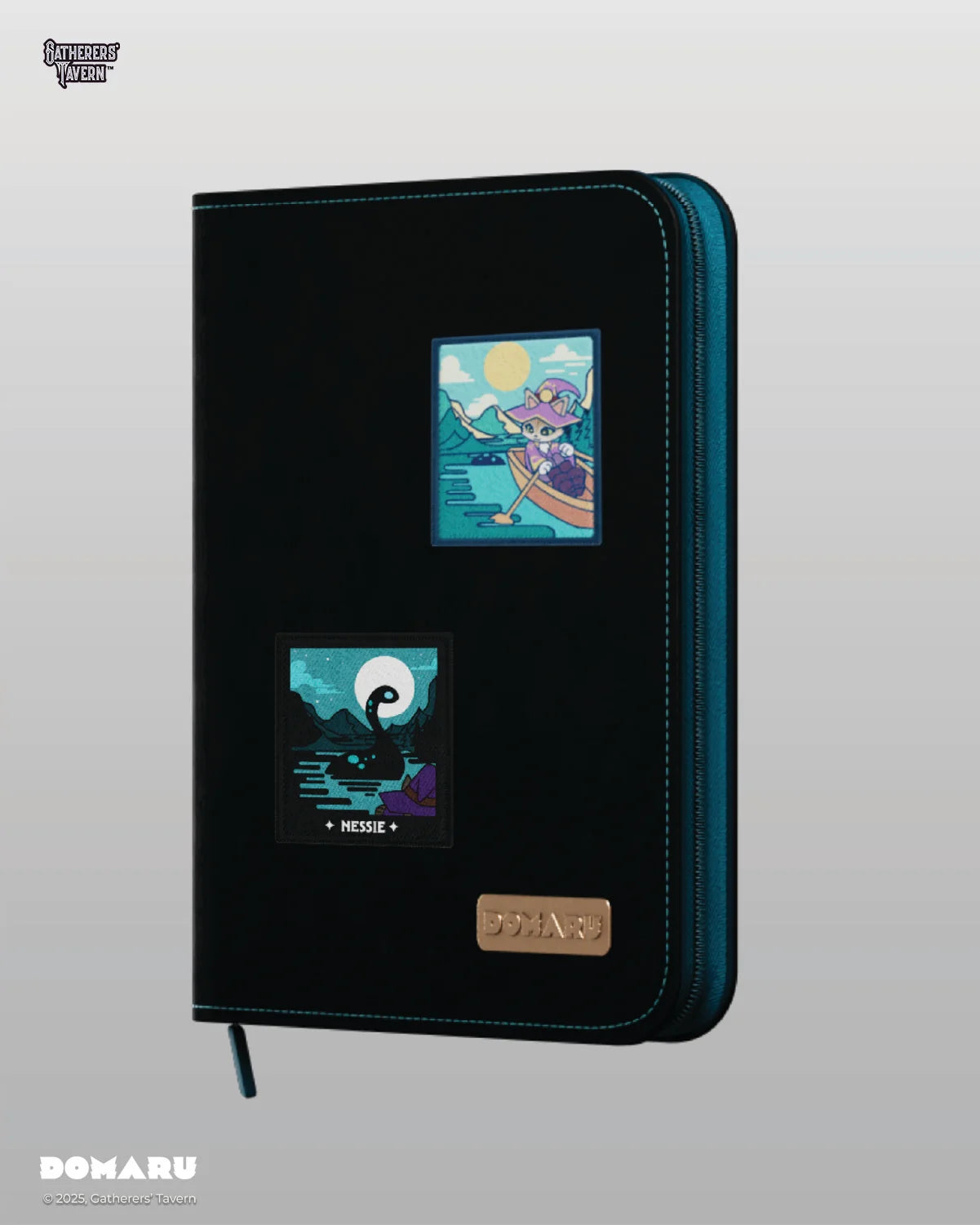 Turquoise Loch - DOMARU Deco Patch Binder Cryptids Collection
