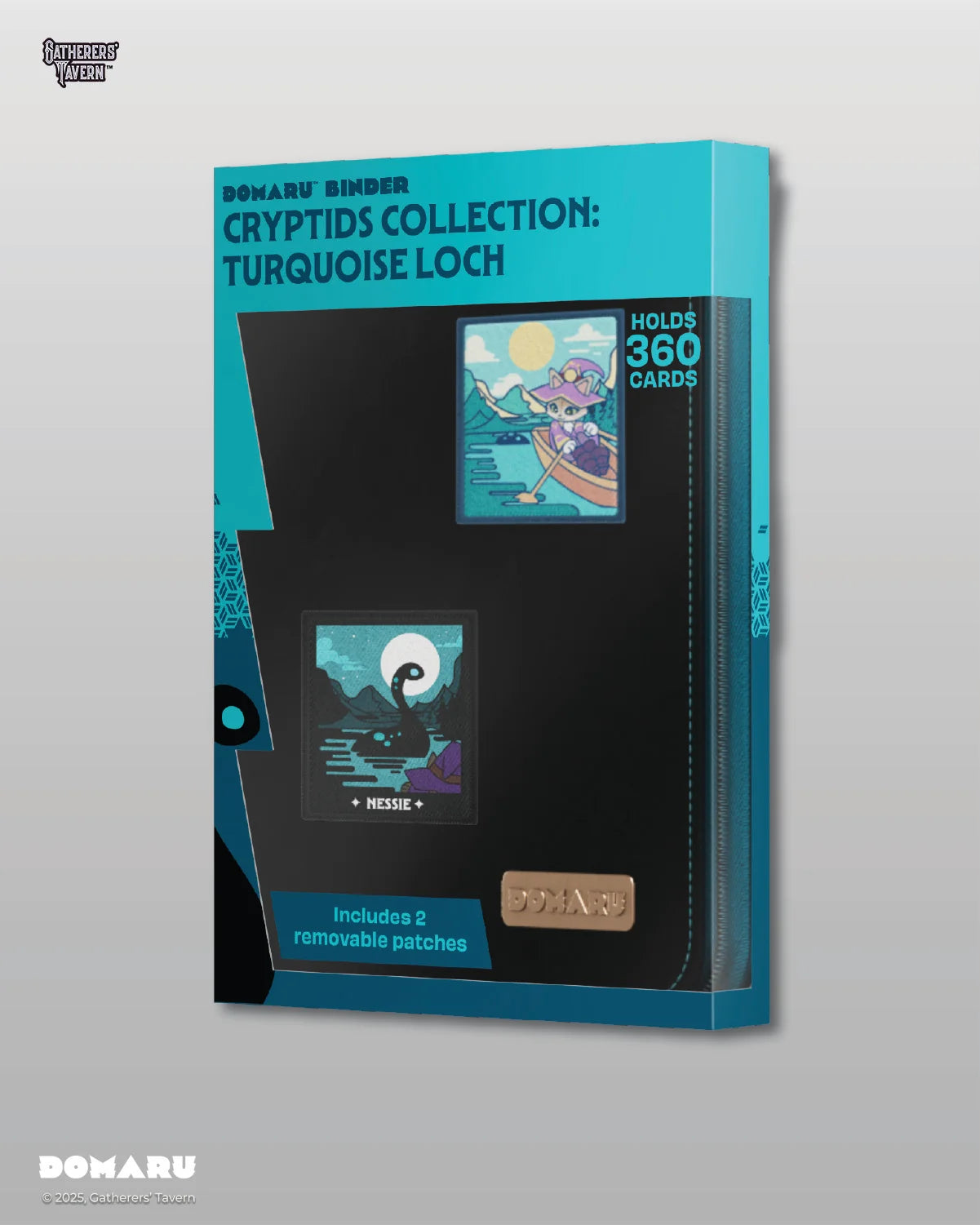 Turquoise Loch - DOMARU Deco Patch Binder Cryptids Collection