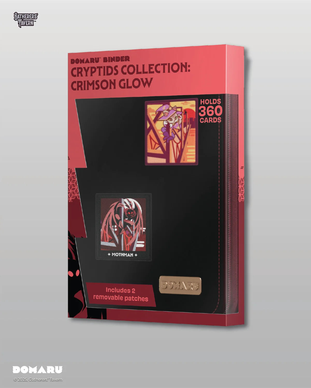 Crimson Glow - DOMARU Deco Patch Binder Cryptids Collection