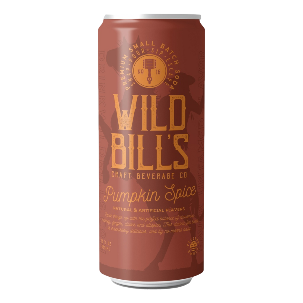 Pumpkin Spice - Premium Cane Sugar Soda, 12-Pack, Cans