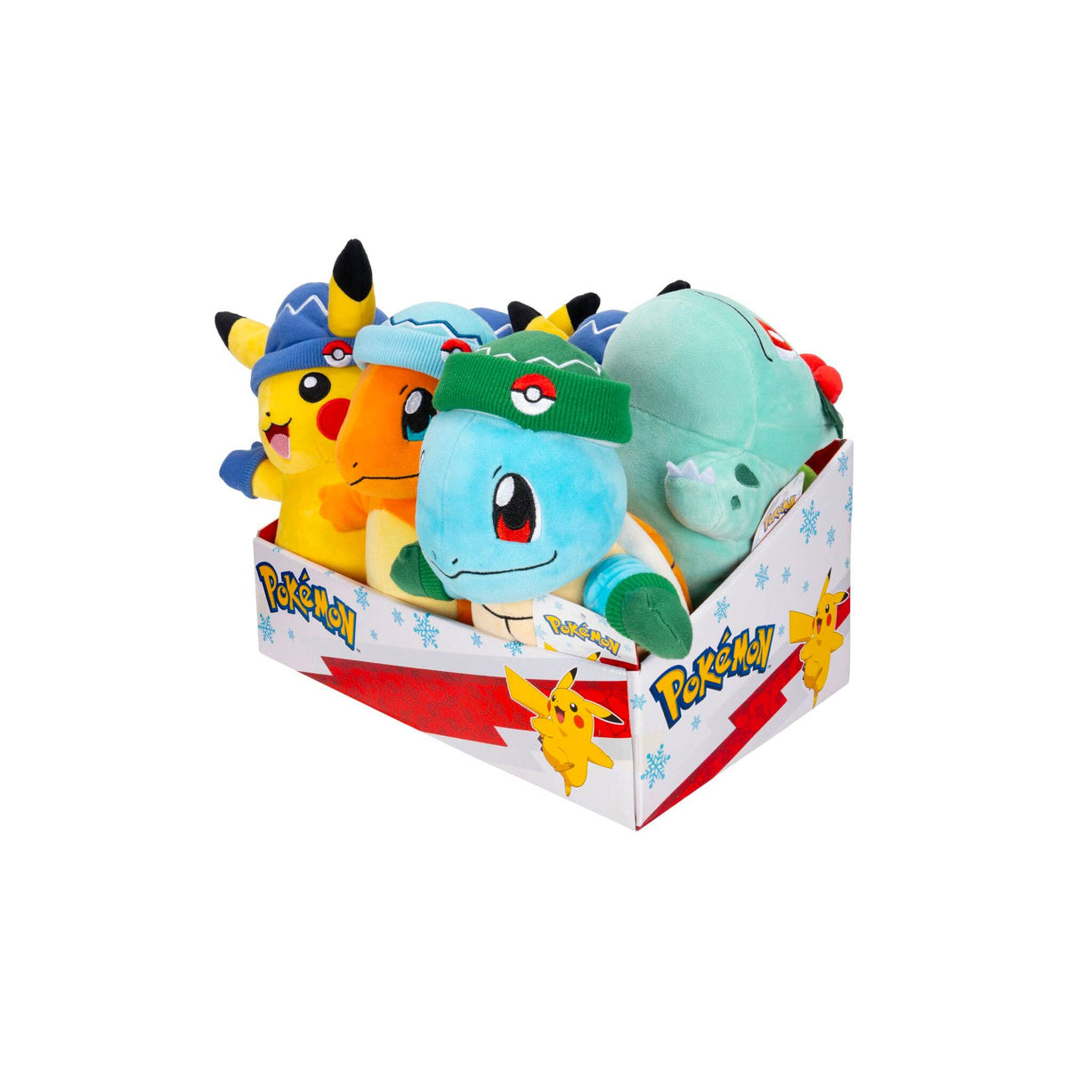 Pokemon 8" Winter Themed Plush Assortment in Display