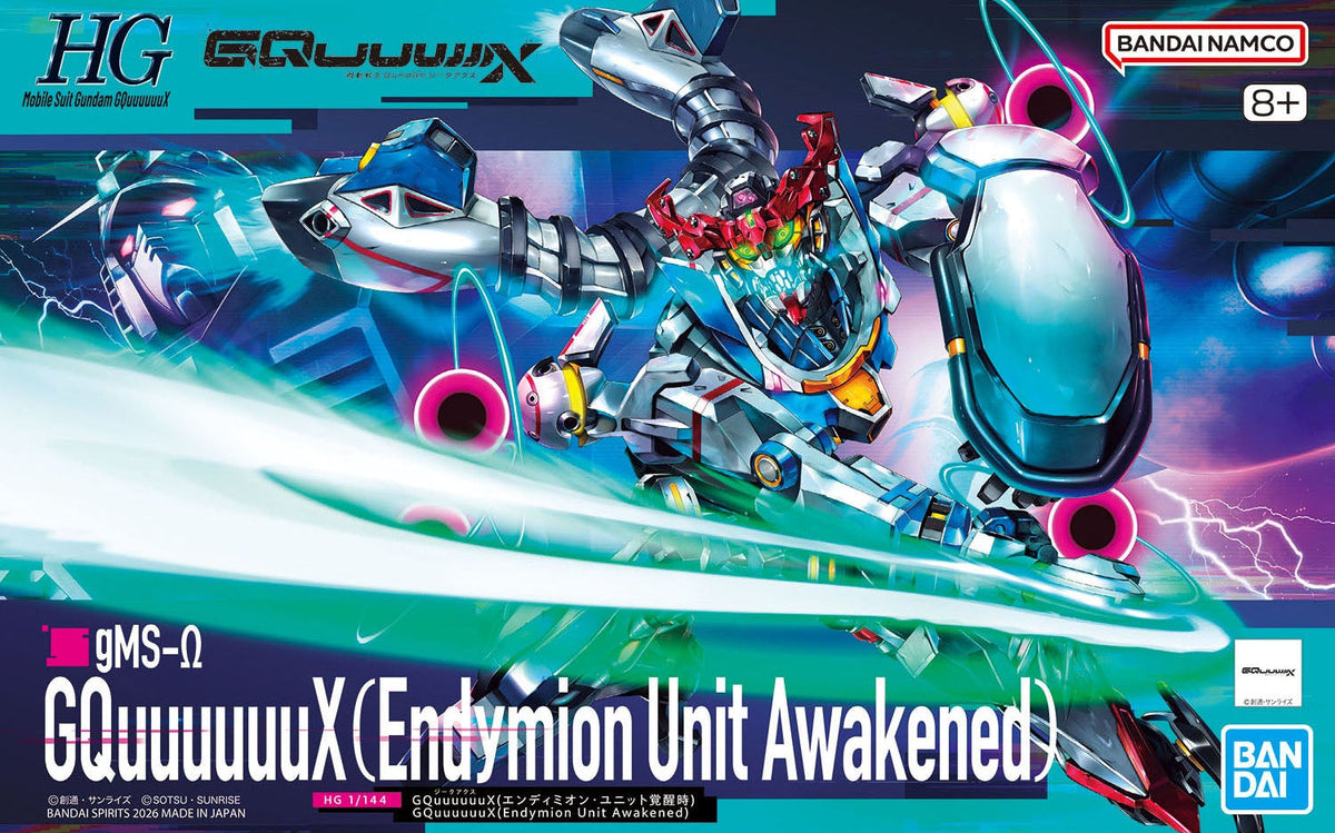 HG 1/144 GQuuuuuuX(Endymion Unit Awakened)