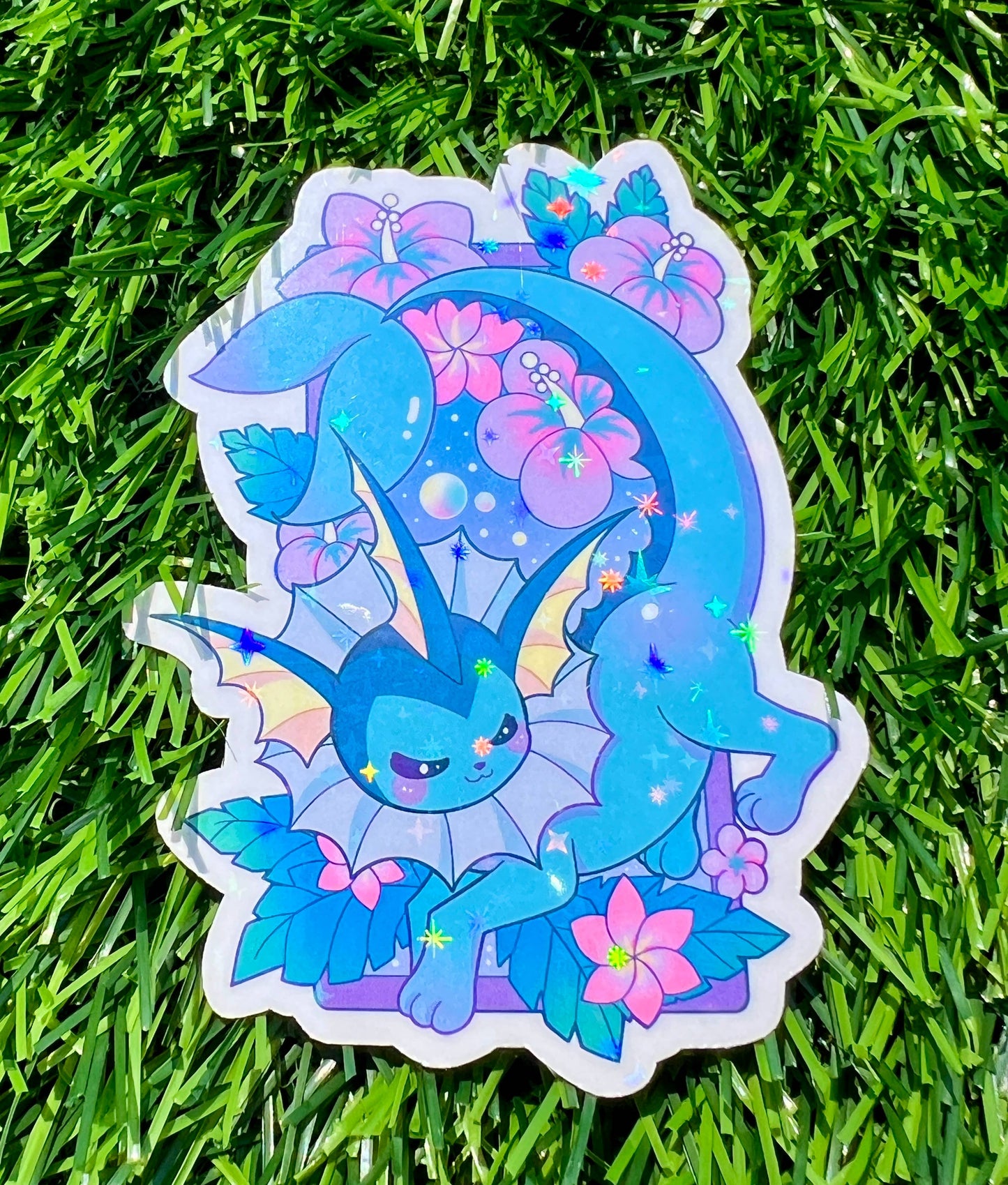 Evolution Flowers Sticker Water