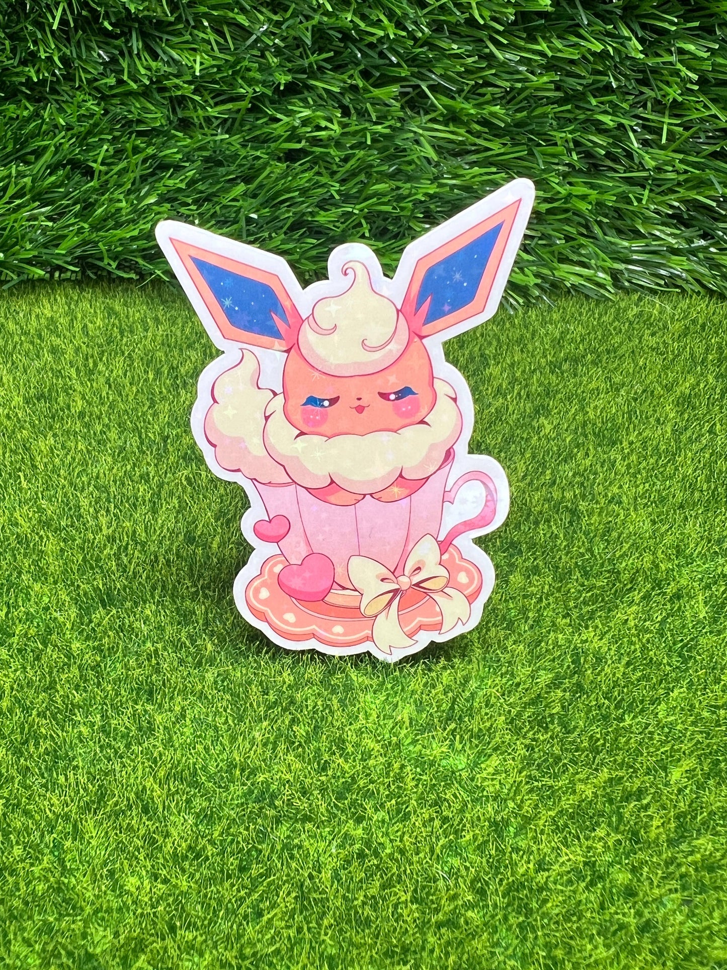 Teacup Sticker Fire