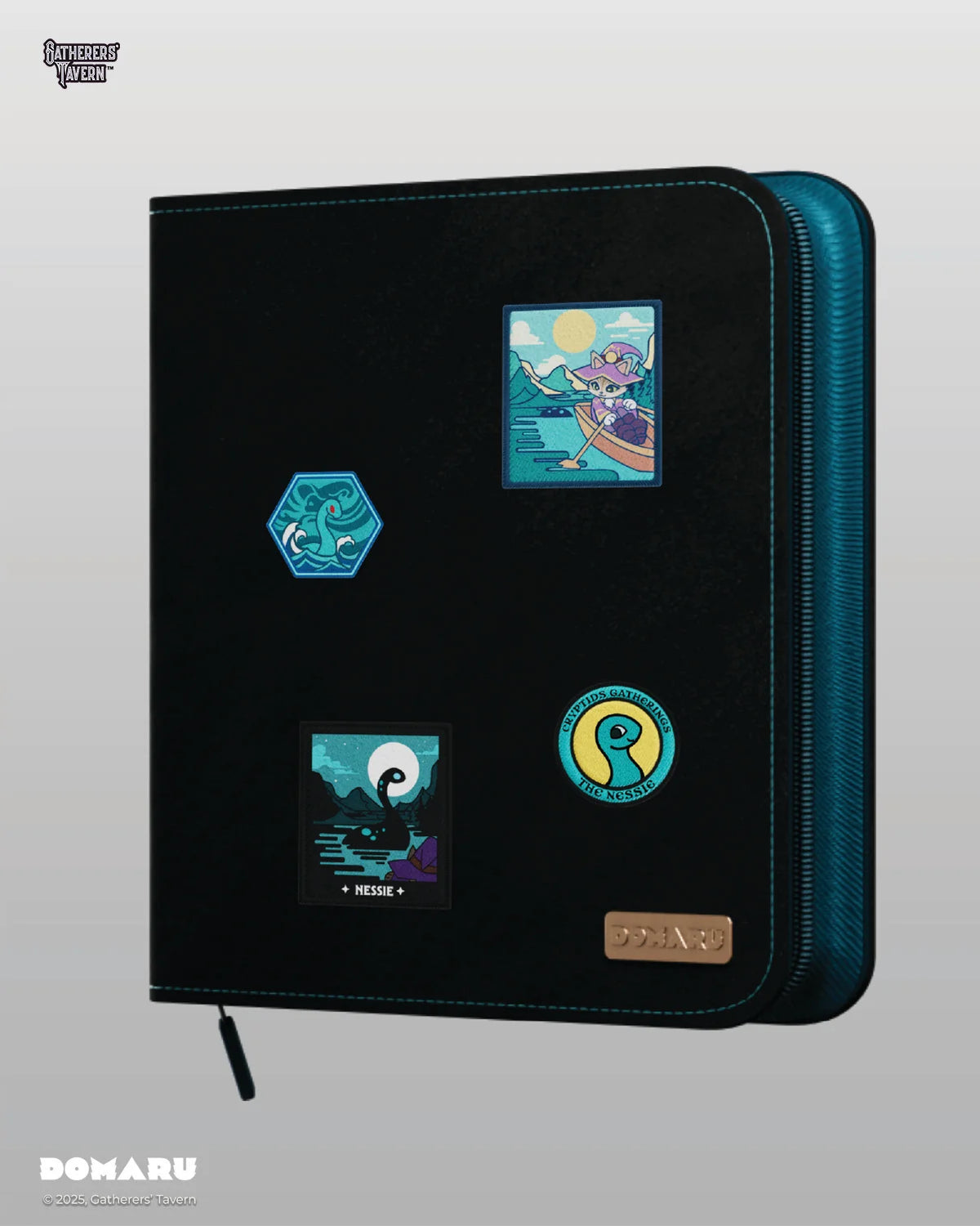Turquoise Loch - DOMARU Deco Patch Binder Cryptids Collection