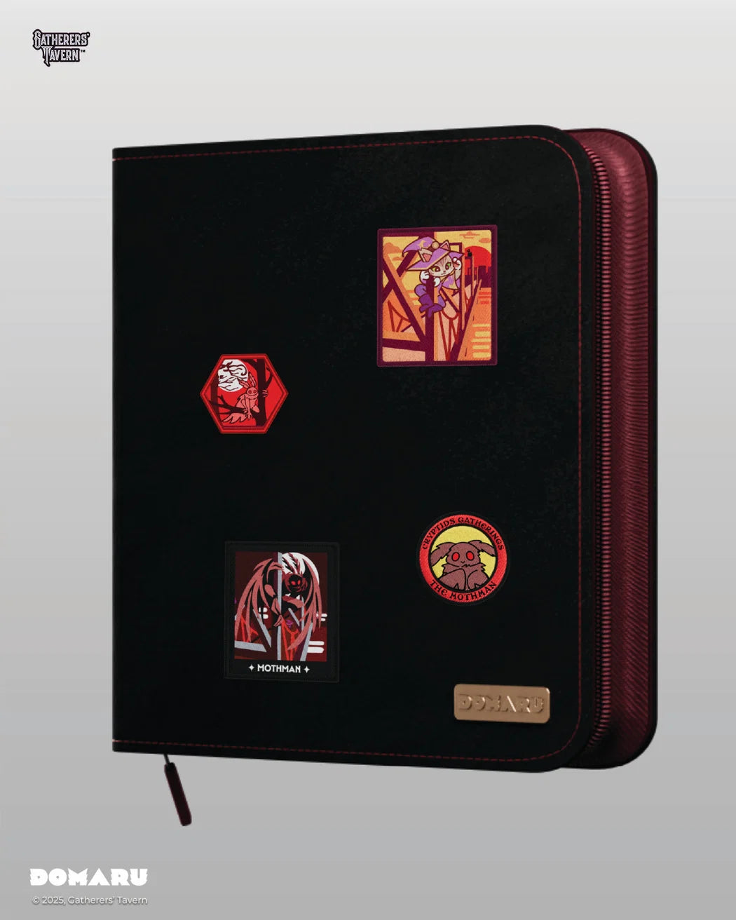Crimson Glow - DOMARU Deco Patch Binder Cryptids Collection