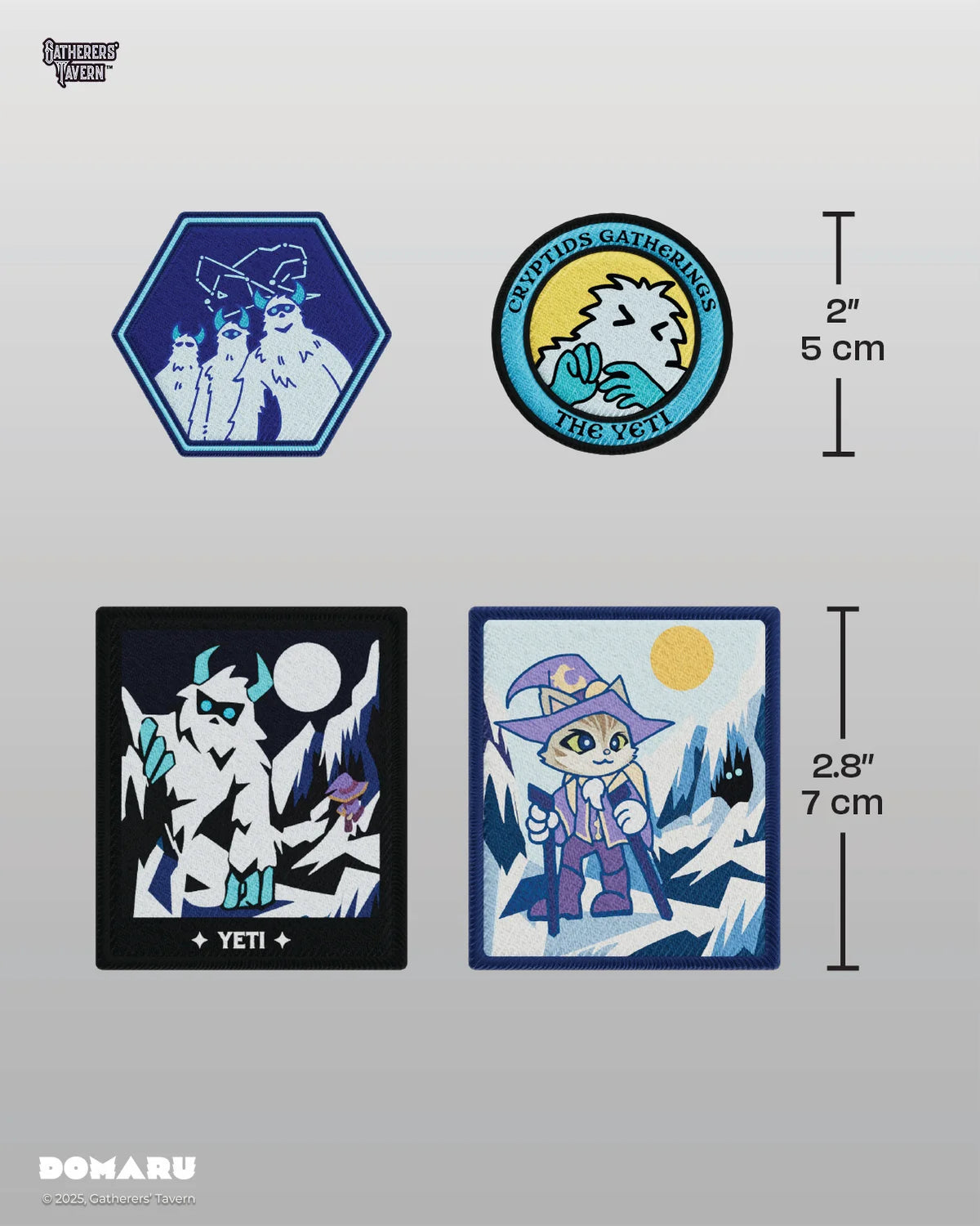 Mountain Mist - DOMARU Deco Patch Binder Cryptids Collection