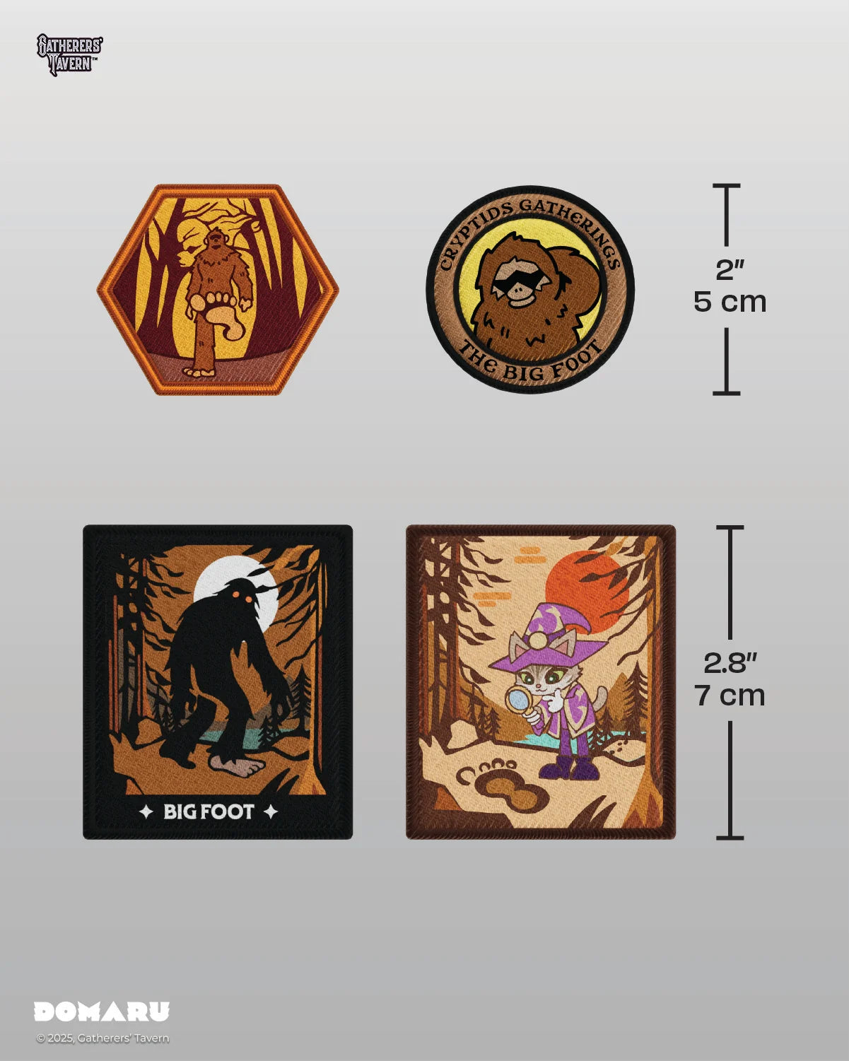Event Dusky Ochre - DOMARU Deco Patch Binder Cryptids Collection