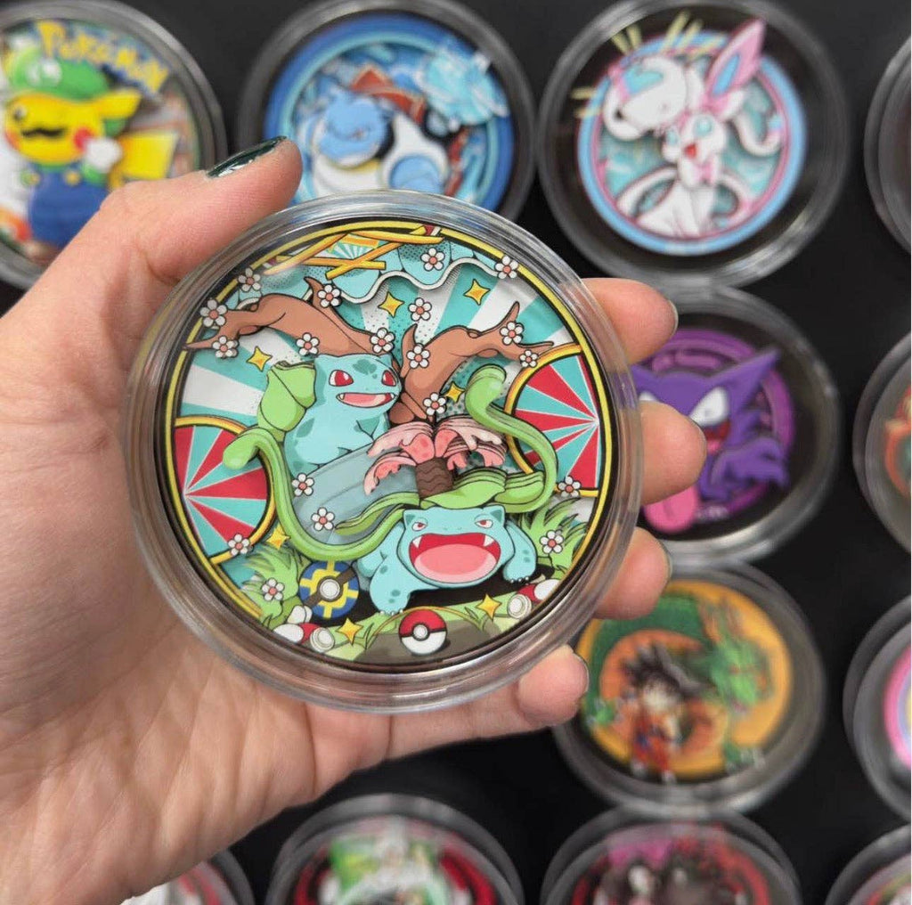 Pokemon - Bulbasaur & Venusaur - Paper Cut Magnet