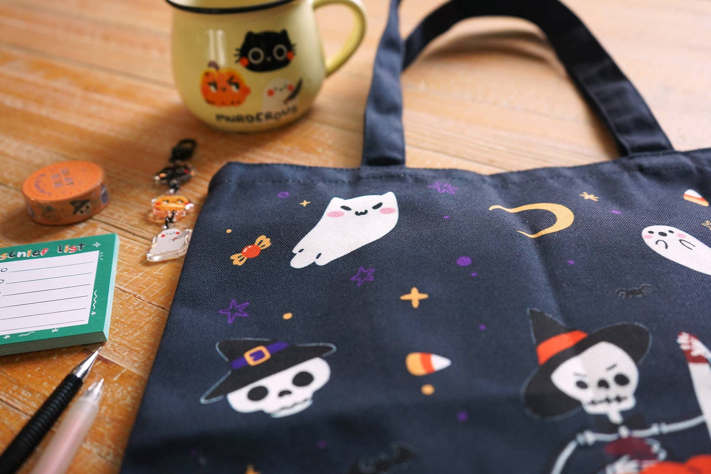 Pumpkin Carving Tote Bag