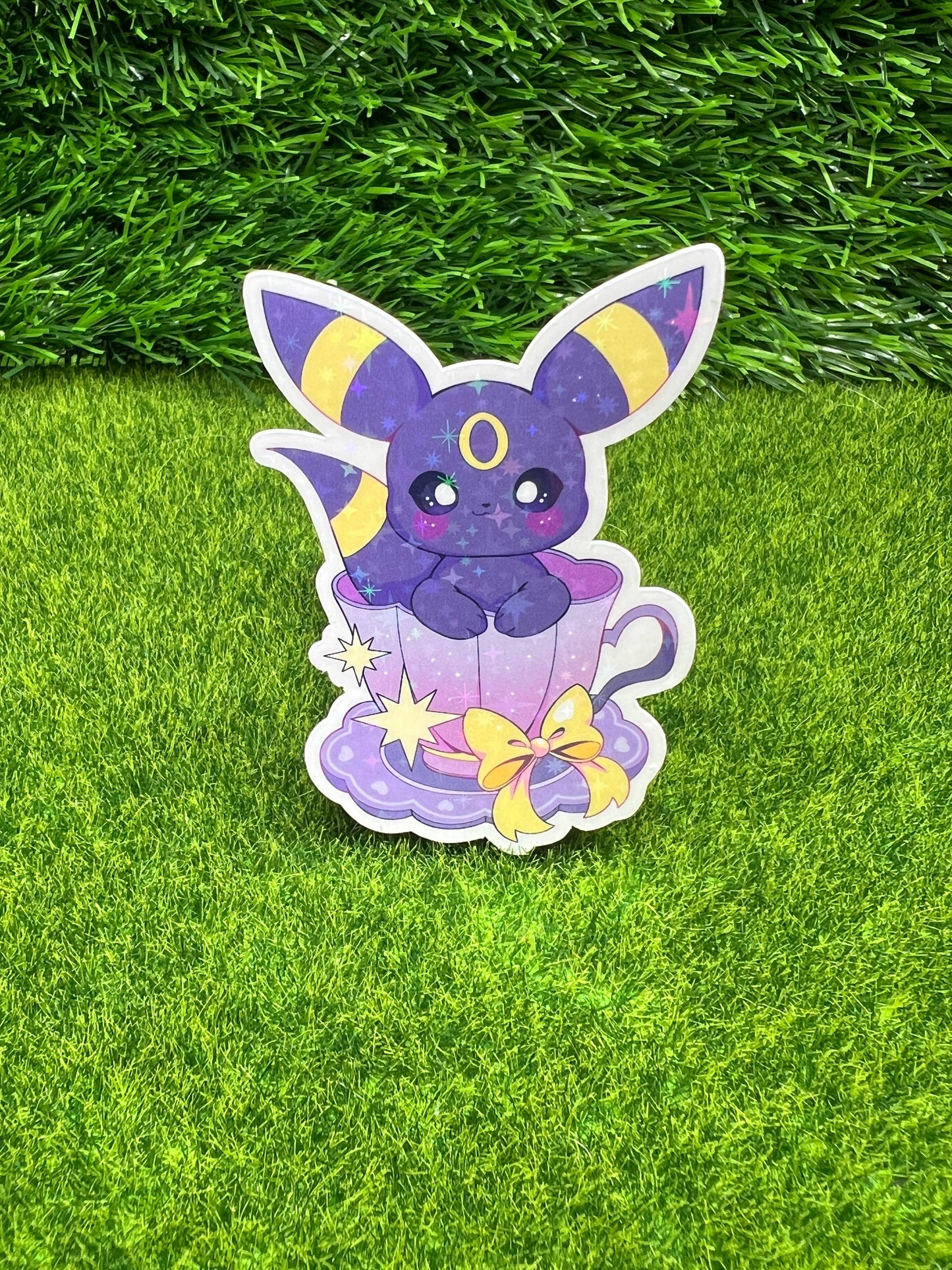 Teacup Sticker Dark