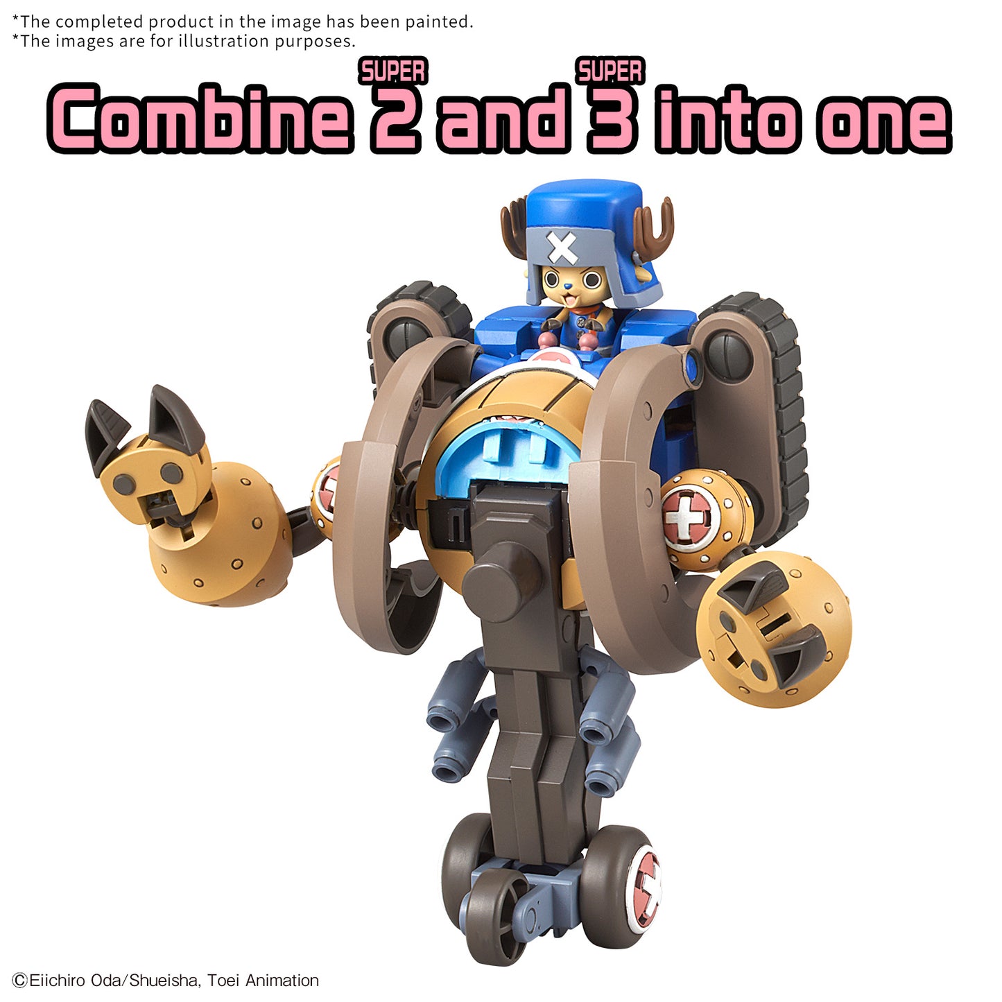 Bandai Chopper Robo Super 2&3 (Heavy Armor & Horn Dozer) "One Piece"