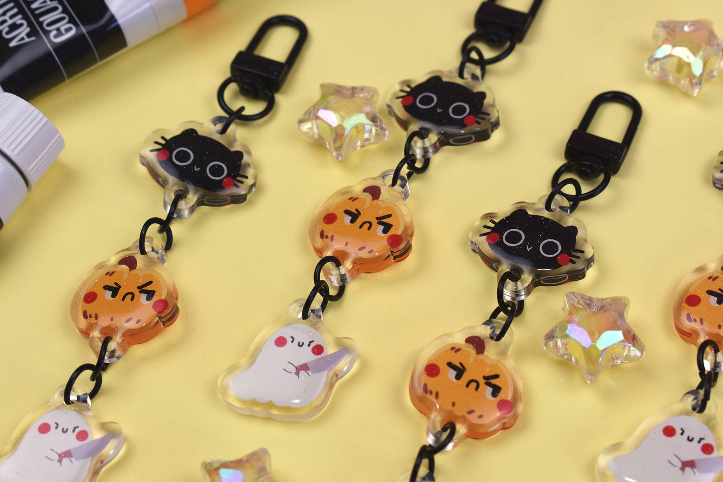 Murder Crew Halloween Keychain Charm