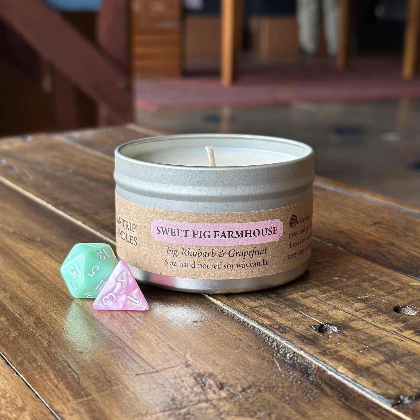 Sweet Fig Farmhouse 6oz Candle