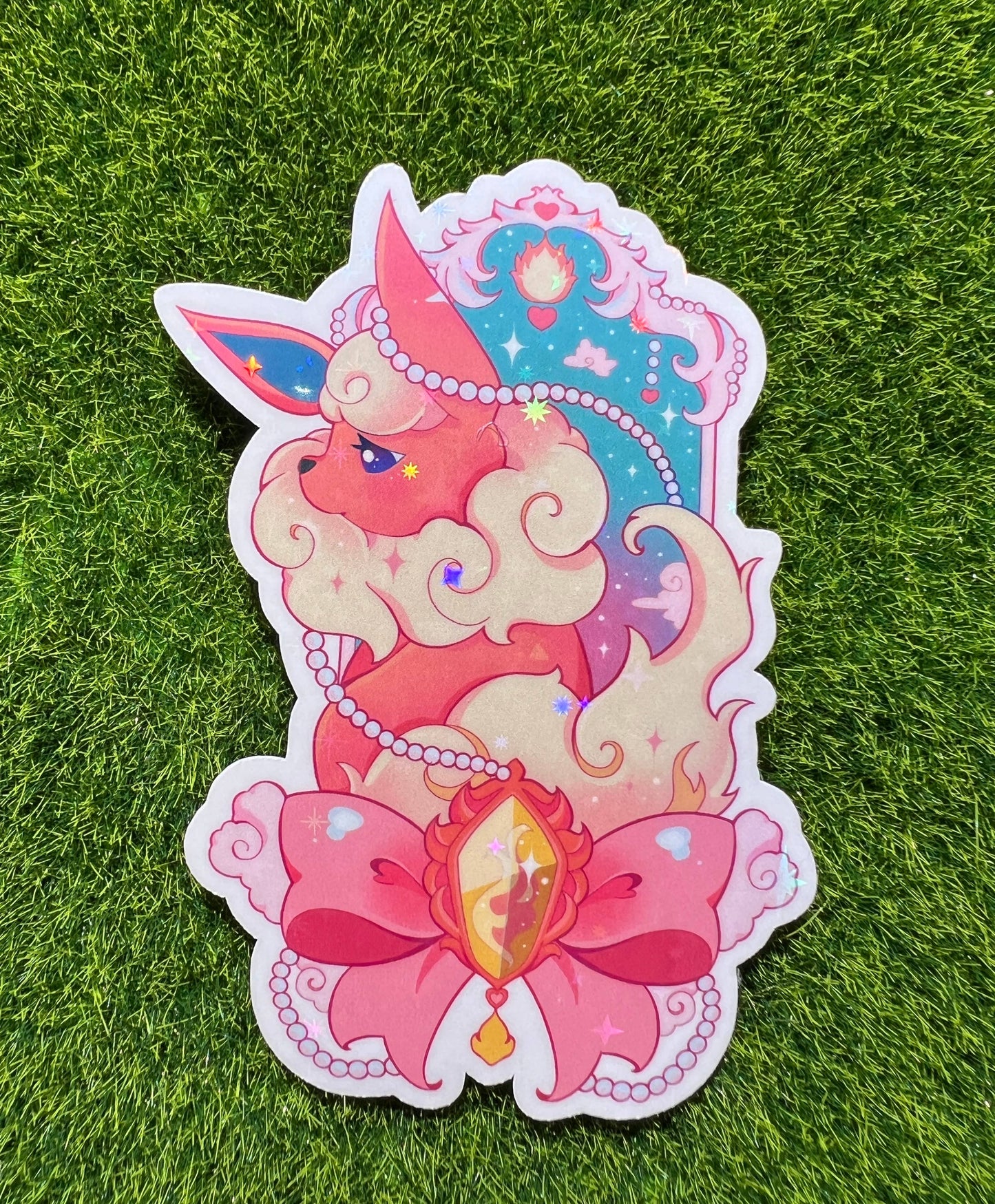 Evolution Stone Sticker Fire