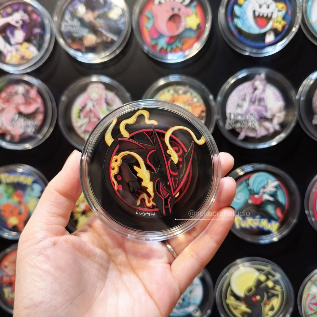 Pokemon- Mega Rayquaza - Paper Cut Magnet