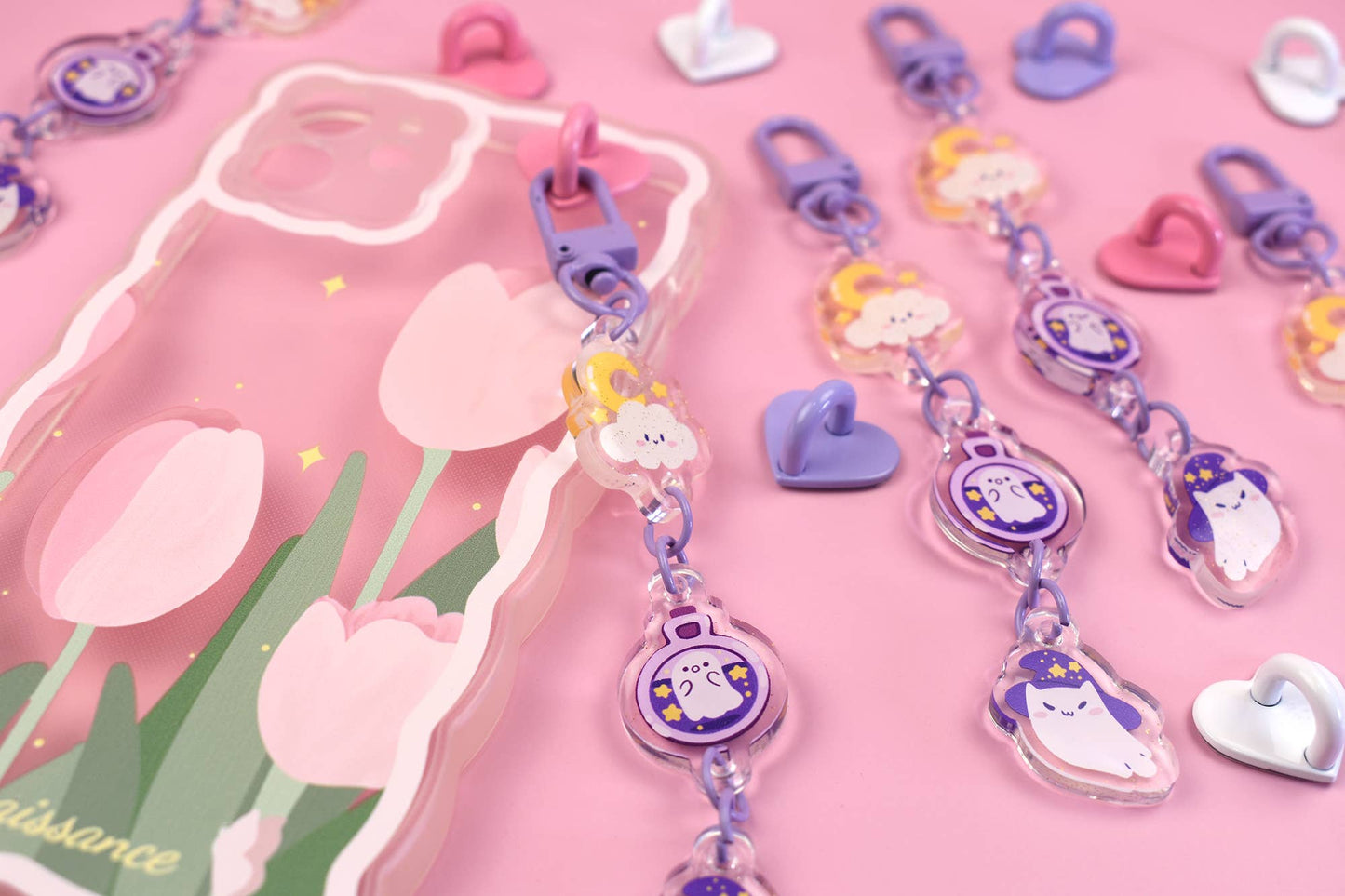 Spoopy Magic Keychain Charm
