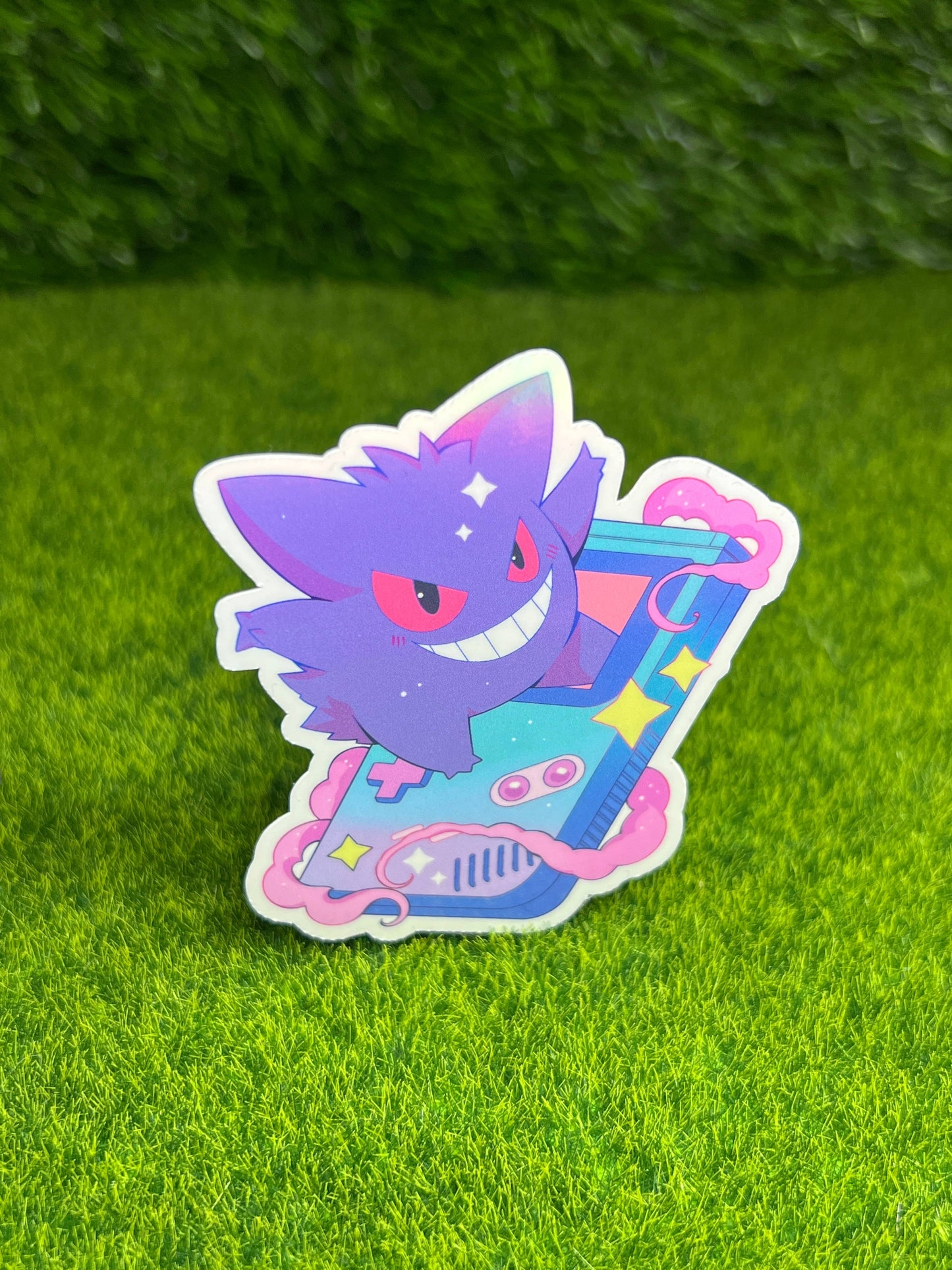 Pocket Game Ghost Sticker