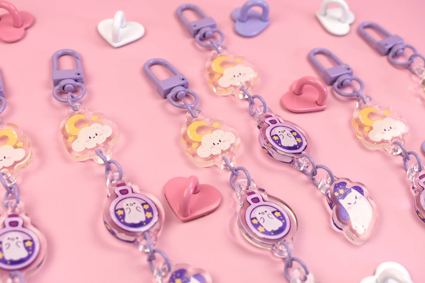 Spoopy Magic Keychain Charm