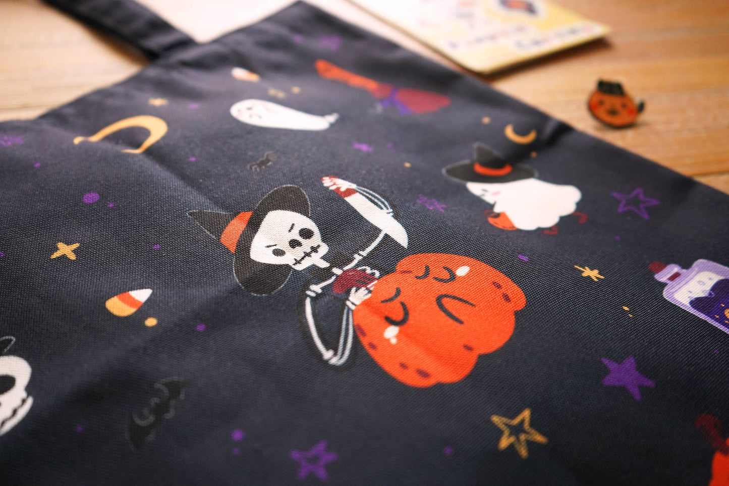 Pumpkin Carving Tote Bag