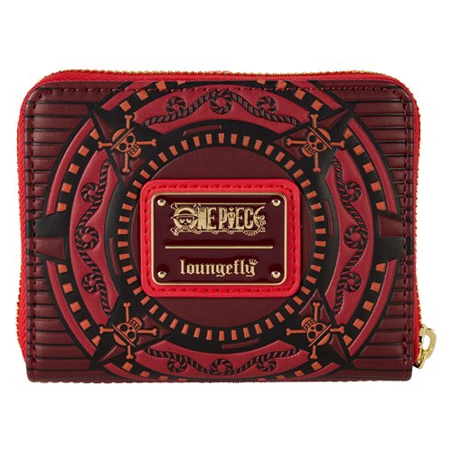 One Piece Luffy Nautical Zip-Around Wallet